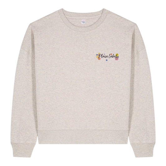 THE “PEACE” CROP SWEATSHIRT